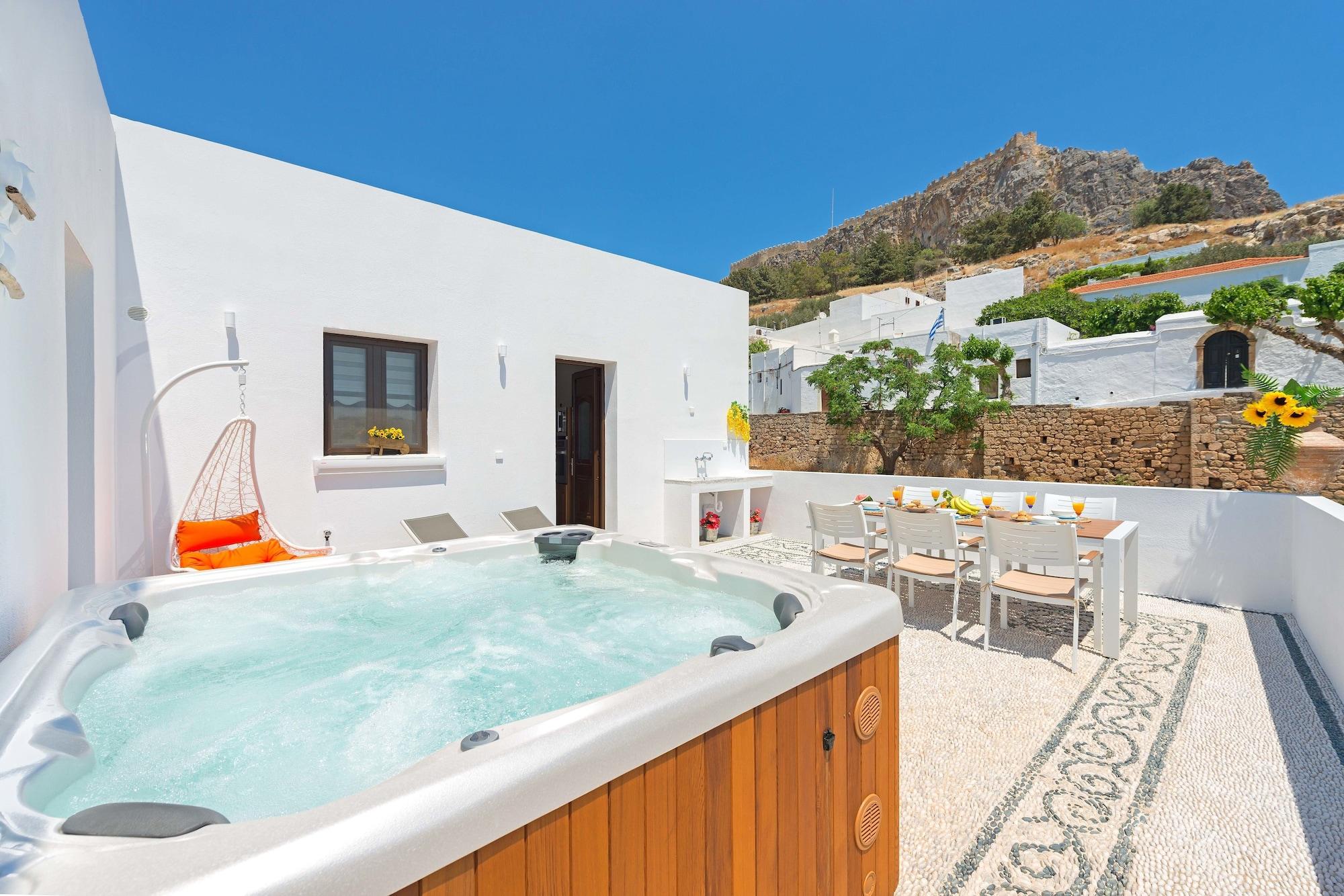 Lindos Diamond Exclusive Villa מראה חיצוני תמונה