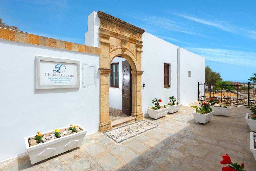 Lindos Diamond Exclusive Villa מראה חיצוני תמונה