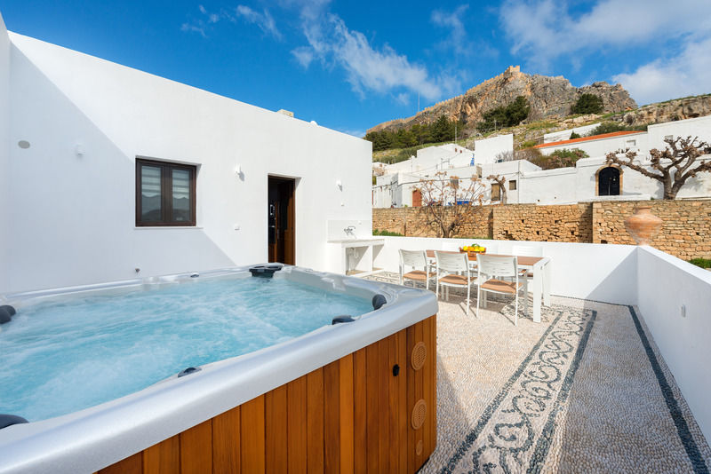 Lindos Diamond Exclusive Villa מראה חיצוני תמונה