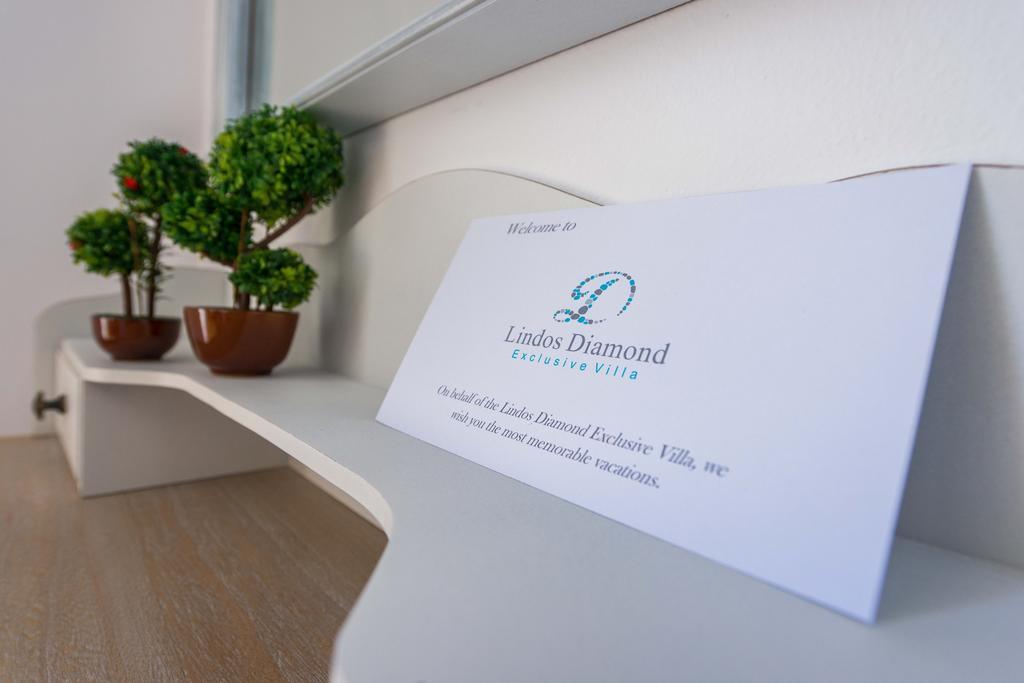Lindos Diamond Exclusive Villa מראה חיצוני תמונה