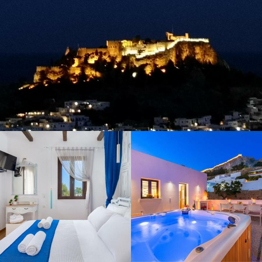 Lindos Diamond Exclusive Villa מראה חיצוני תמונה