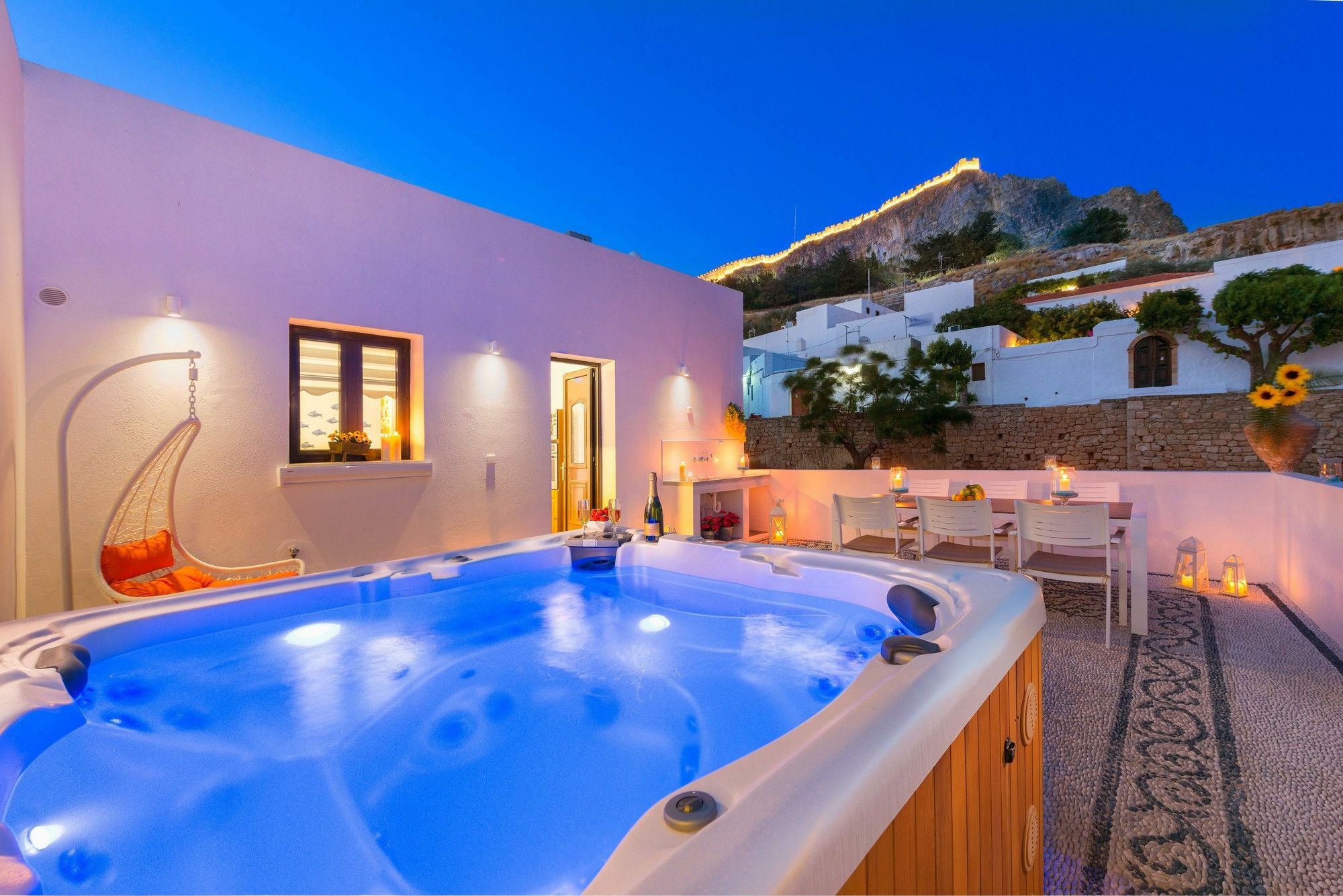 Lindos Diamond Exclusive Villa מראה חיצוני תמונה