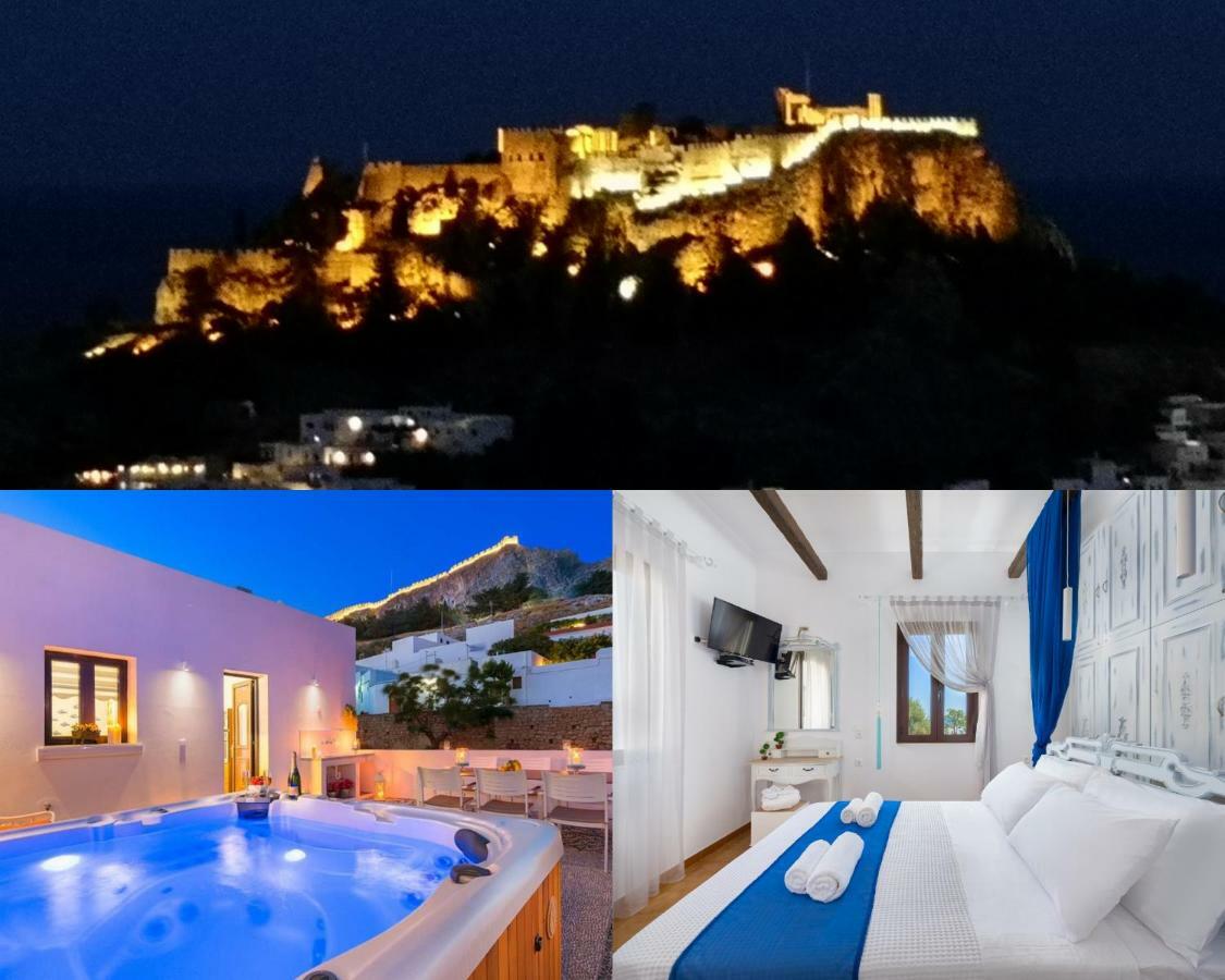 Lindos Diamond Exclusive Villa מראה חיצוני תמונה